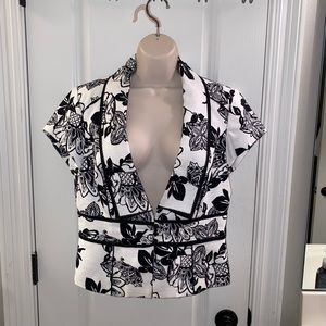 WHBM short sleeve blazer, Sz 10